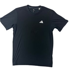 Adidas Men's Short Sleeve Black Tee